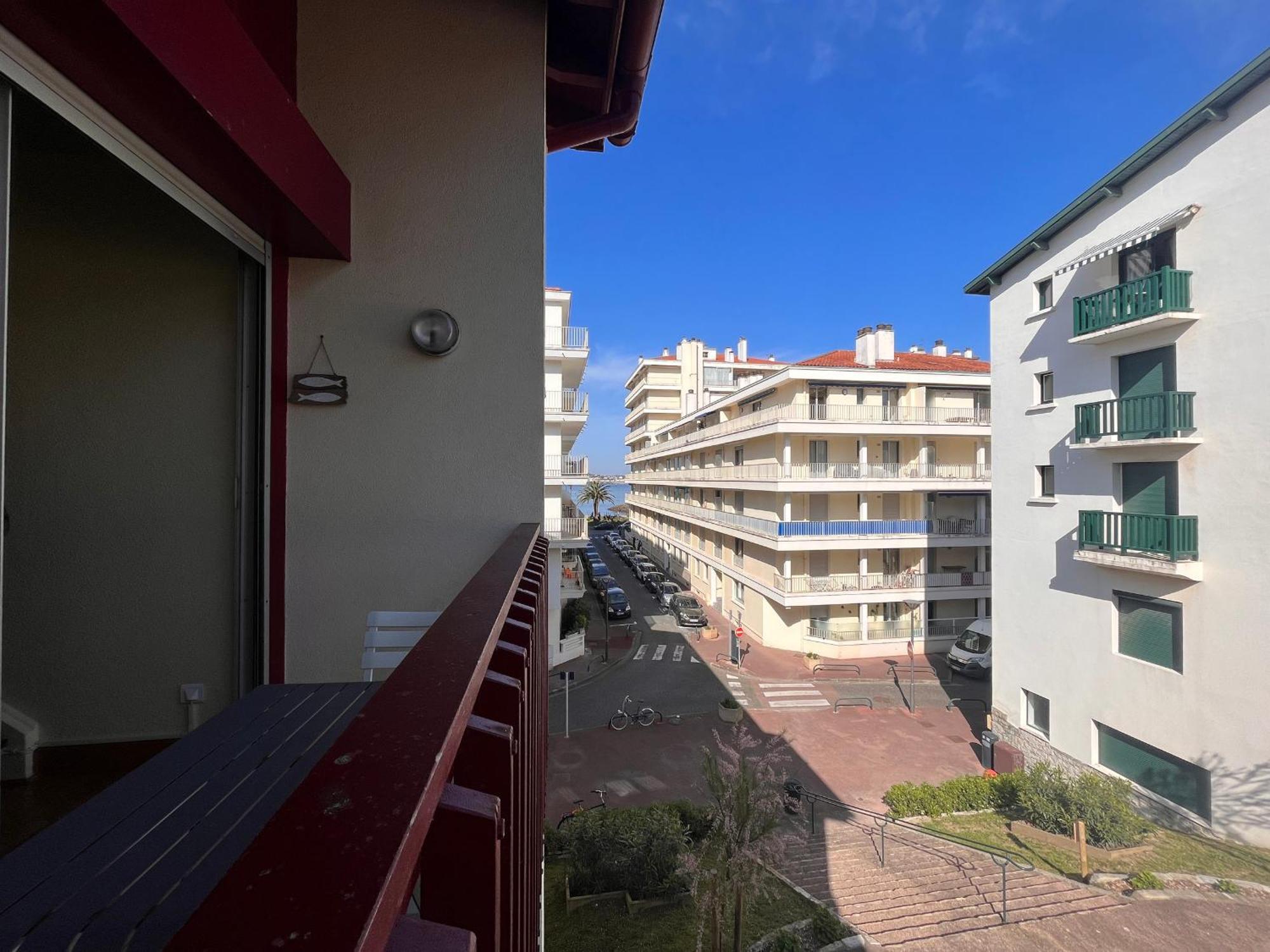 Studio Mezzanine A 100M De La Plage Avec Balcon, Apercu Mer Et Parking - Saint-Jean-De-Luz - Fr-1-239-576 Daire Dış mekan fotoğraf