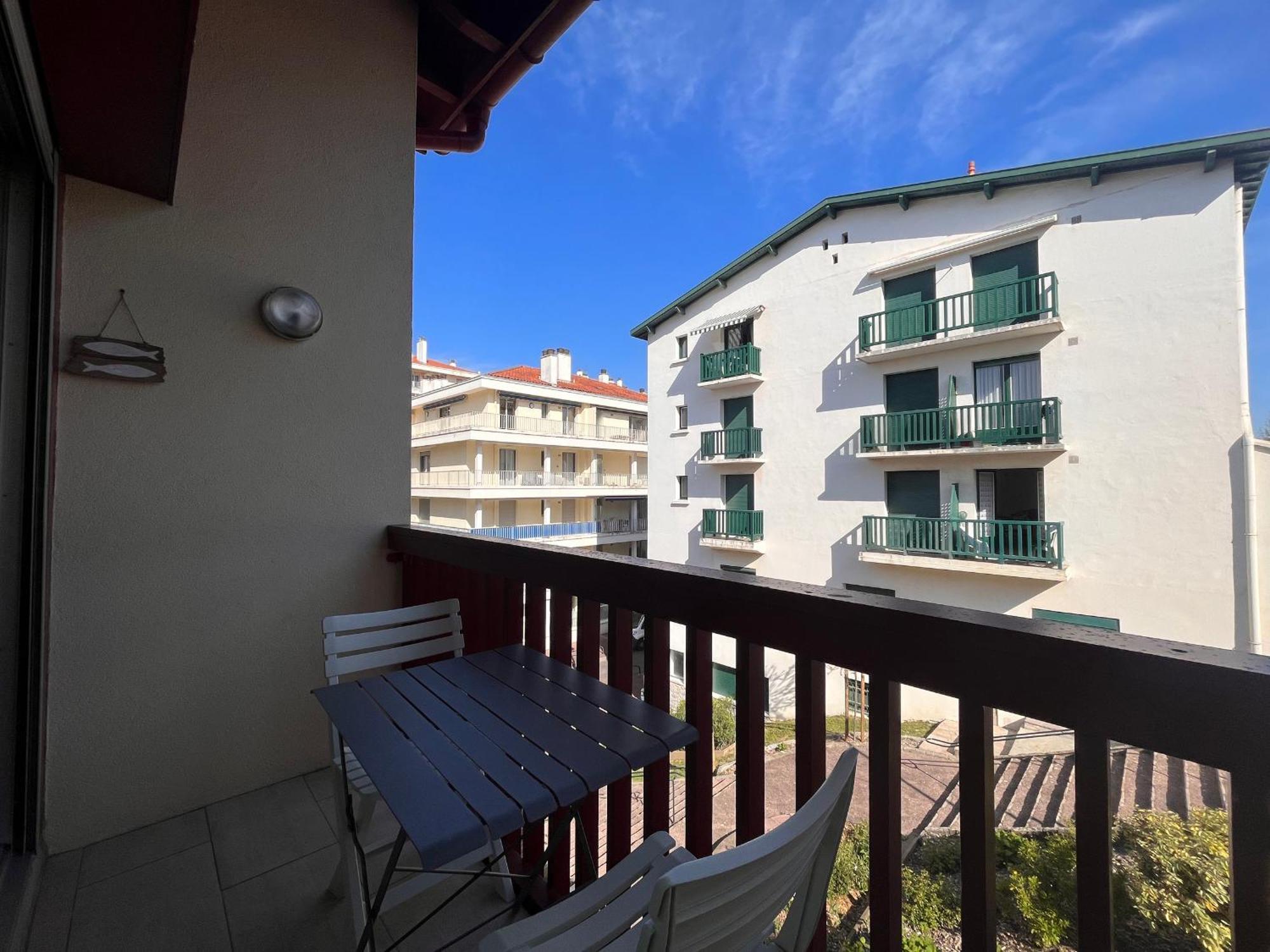 Studio Mezzanine A 100M De La Plage Avec Balcon, Apercu Mer Et Parking - Saint-Jean-De-Luz - Fr-1-239-576 Daire Dış mekan fotoğraf